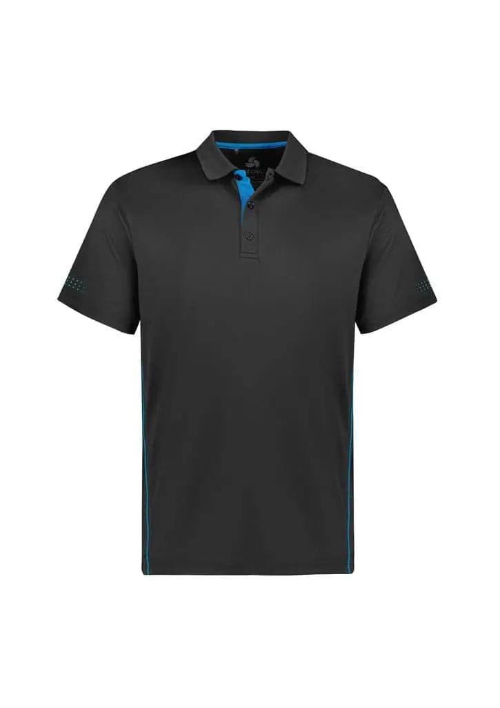 Balance Kids Polo Shirt P200KS in Grey/Cyan